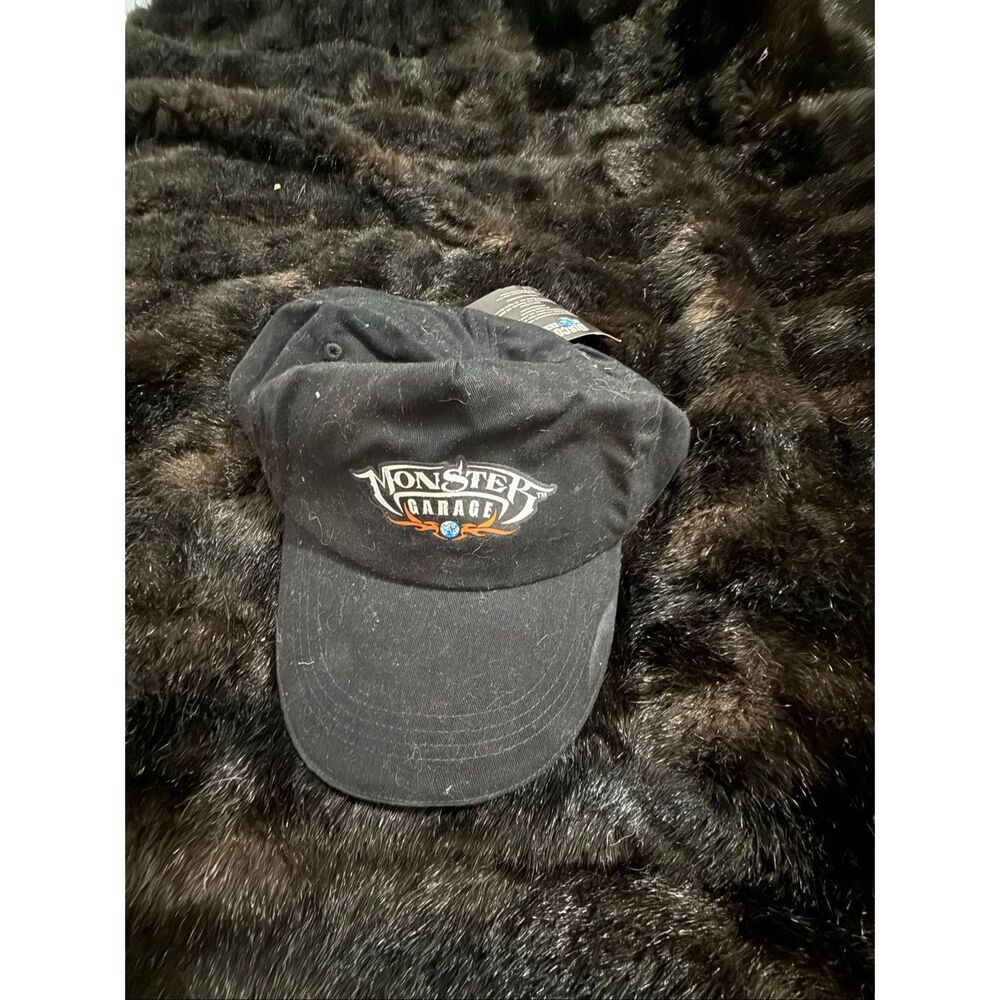 Monster Garage Hat black Vintage New Cap One Size strap back